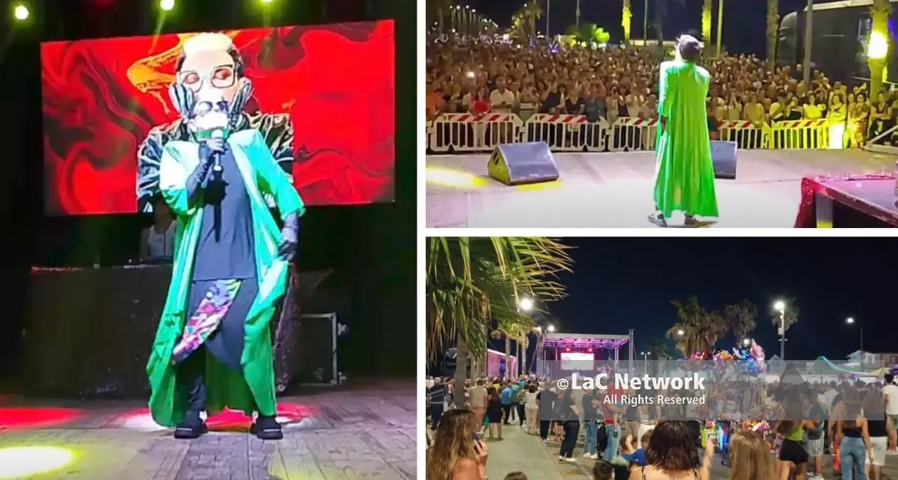 Grande successo di pubblico per il concerto di Cristiano Malgioglio sul lungomare di Gioia Tauro: «Vi amo»\n