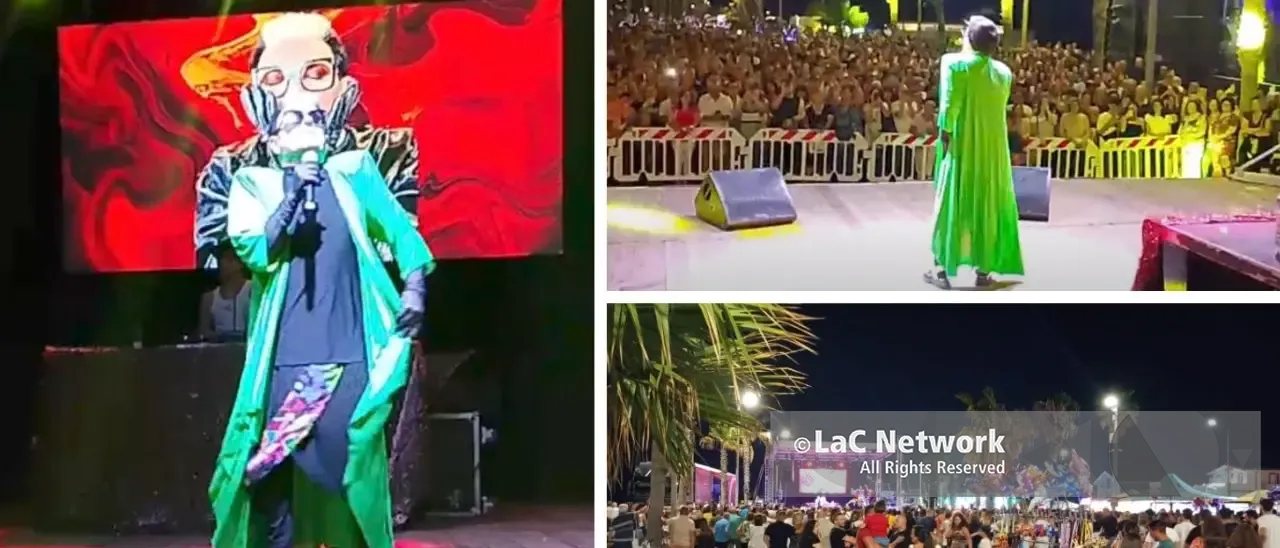 Grande successo di pubblico per il concerto di Cristiano Malgioglio sul lungomare di Gioia Tauro: «Vi amo»\n