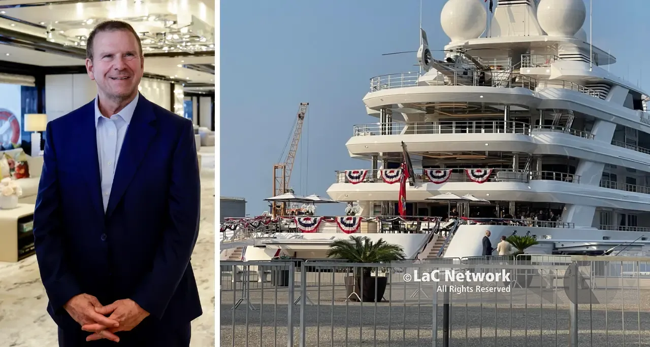 Il mega yatht di Fertitta scortato da mezzi italiani, Bonelli:\u00A0«A Le Castella chiuso due giorni un tratto di mare»\n