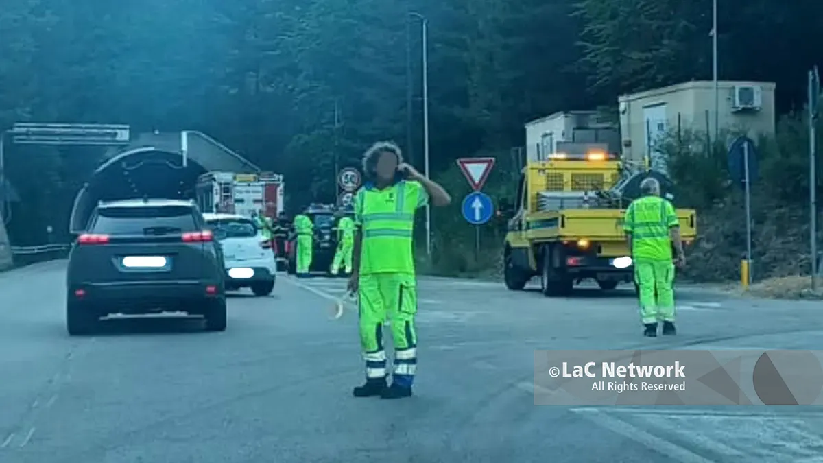 Il luogo della tragedia in Sila