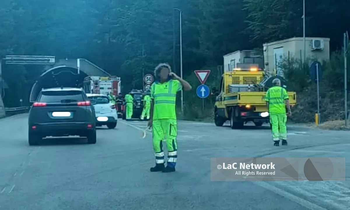 Il luogo della tragedia in Sila