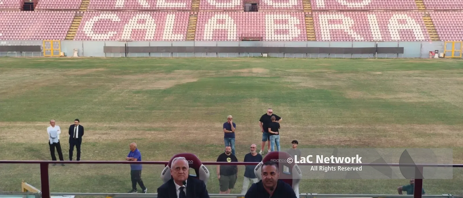 Reggina, al Granillo parte l'era Lotito:\u00A0«Qui per fare i fatti»\n
