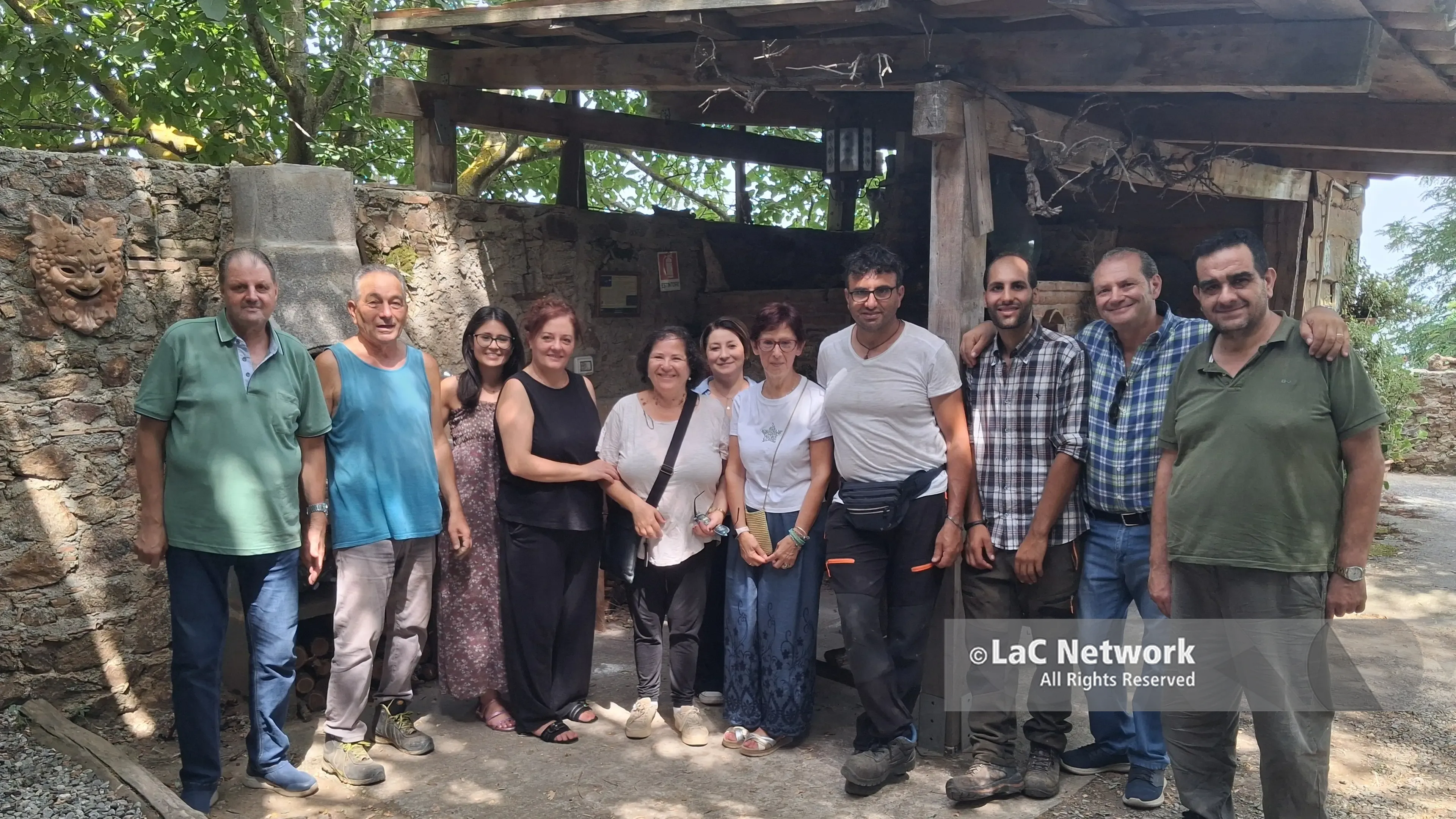 I volontari dell\\'Associazione \"La Goccia\"