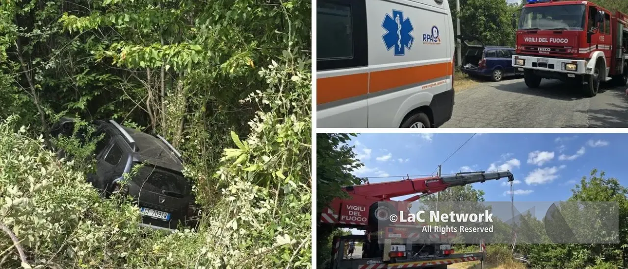 Auto precipita\u00A0in un dirupo ad Acri, un ferito trasportato in elisoccorso a Cosenza\n