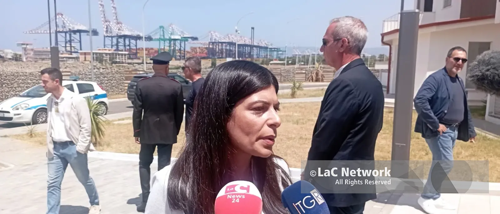 «Bisogna chiudere i porti alla 'ndrangheta»: la visita della Commissione Antimafia a Gioia Tauro\n