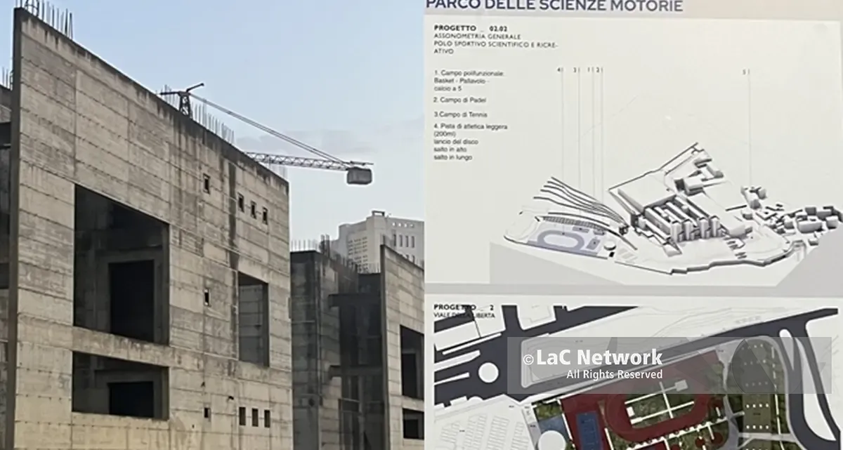 Il Masterplan della Città Universitaria di Reggio, via il cemento delle residenze incompiute e spazio al parco delle Scienze Motorie
