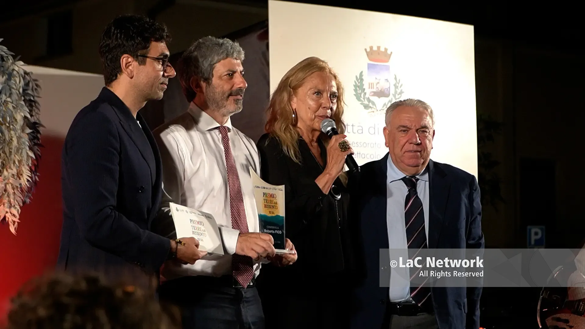<p>Da sinistra: Antonio Gentile, Roberto Fico, Antonella Grippo e Mario Arciuolo</p>\\n