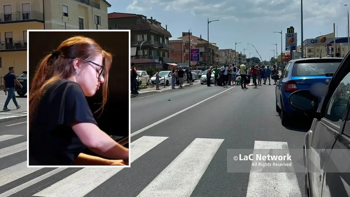 Il luogo dell\\'incidente, nel riquadro Andrea Minasi