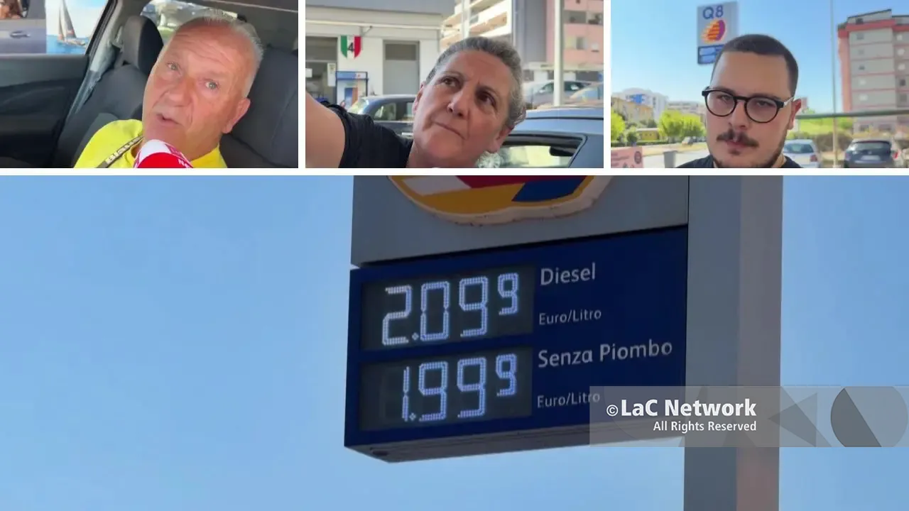 Caro benzina, la rabbia dei calabresi: «15 euro per 7 litri e mezzo. Non ce la facciamo più»\n