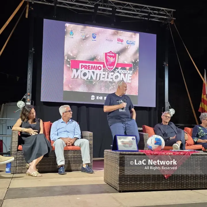 Da Noto a Calzona, grandi nomi al Premio “Umberto Monteleone”: «Lo sport valorizza il territorio»\n