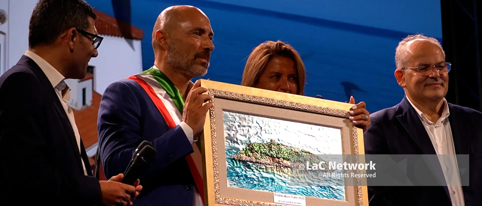 Gran Galà “Mare Pulito Bruno Giordano”, la città di Diamante premiata per l'impegno nella tutela del mare\n