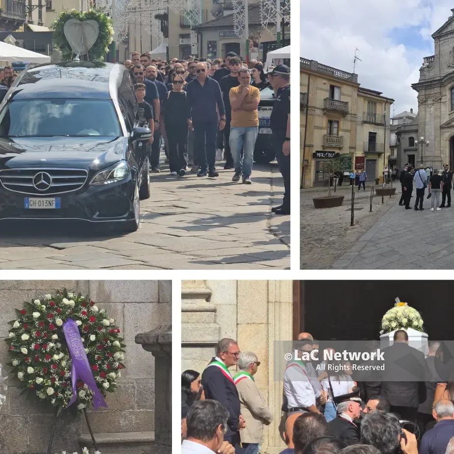 L’addio ad Andrea Minasi. Il parroco: «Per nove giorni la comunità ha sperato, quell’amore non è andato perduto»\n