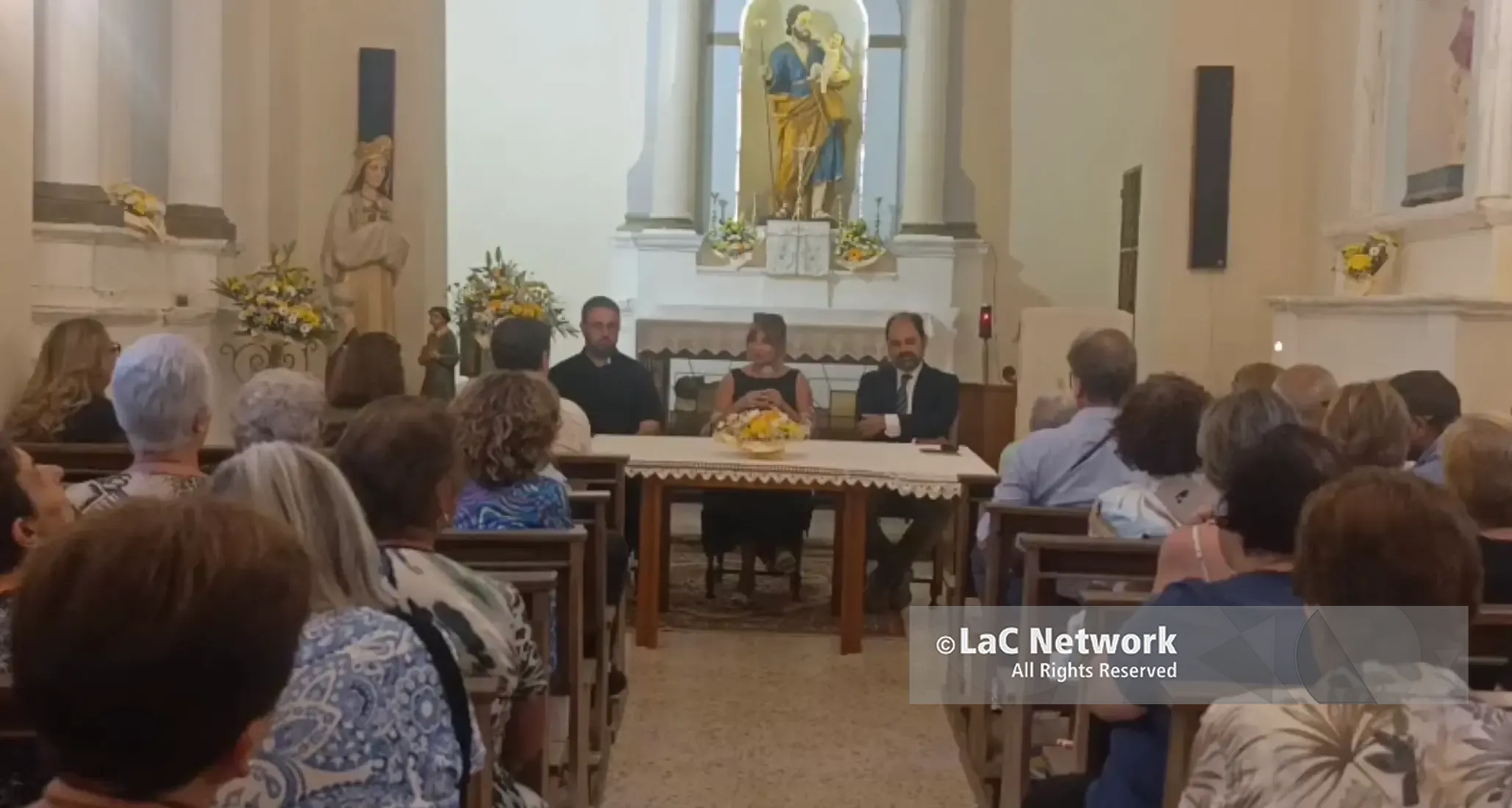 Riaperta a Gasperina la Chiesa settecentesca di San Giuseppe, comunità in festa\n
