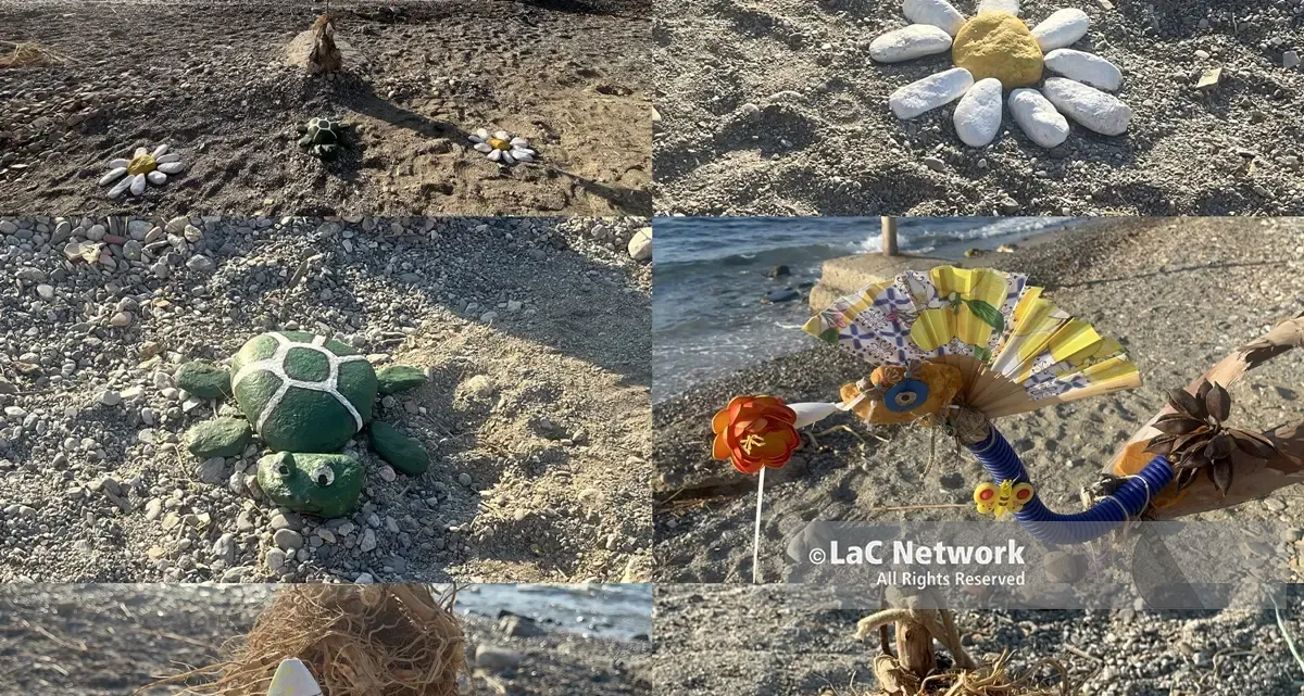 Un'”upupa ecologica\" guarda lo Stretto e riposa\u00A0sul lungomare di Reggio\n