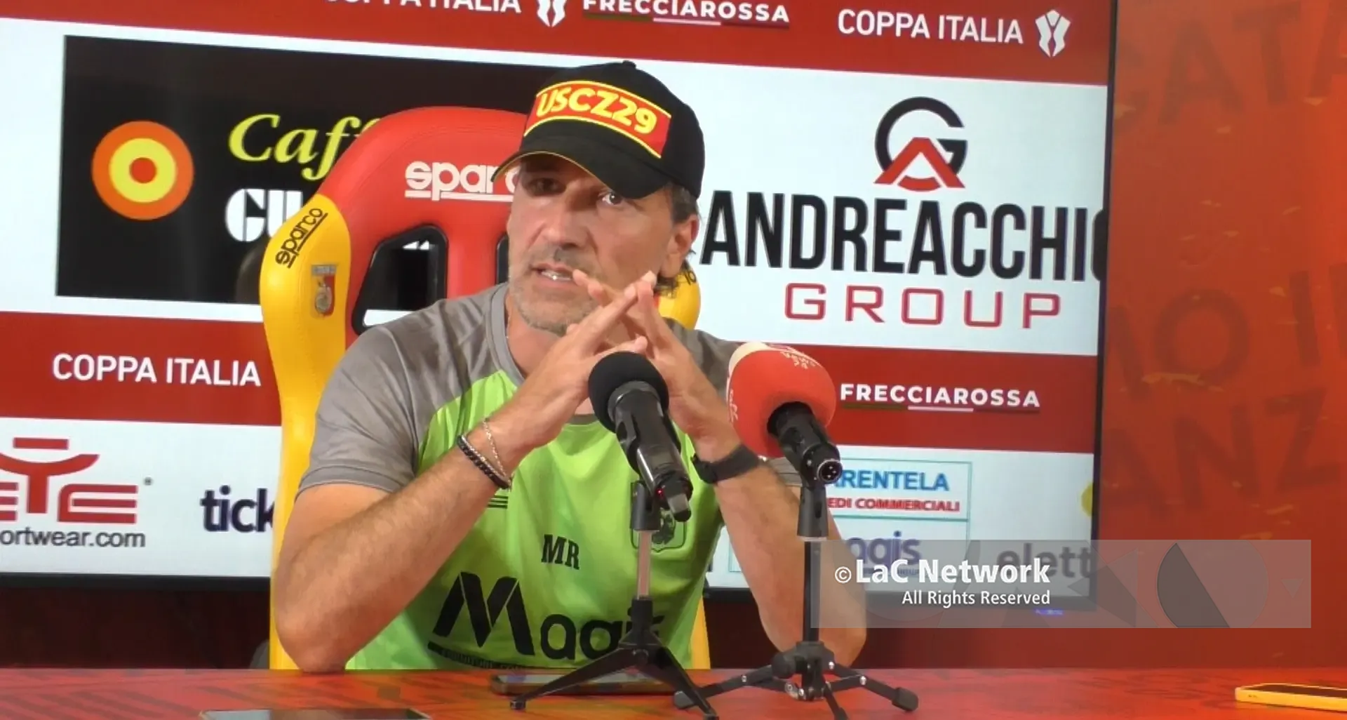 Catanzaro, domani la prima ufficiale di Gorgone:\u00A0«Non mi aspettavo questa diaspora, ma sono arrivati giocatori validi»\n