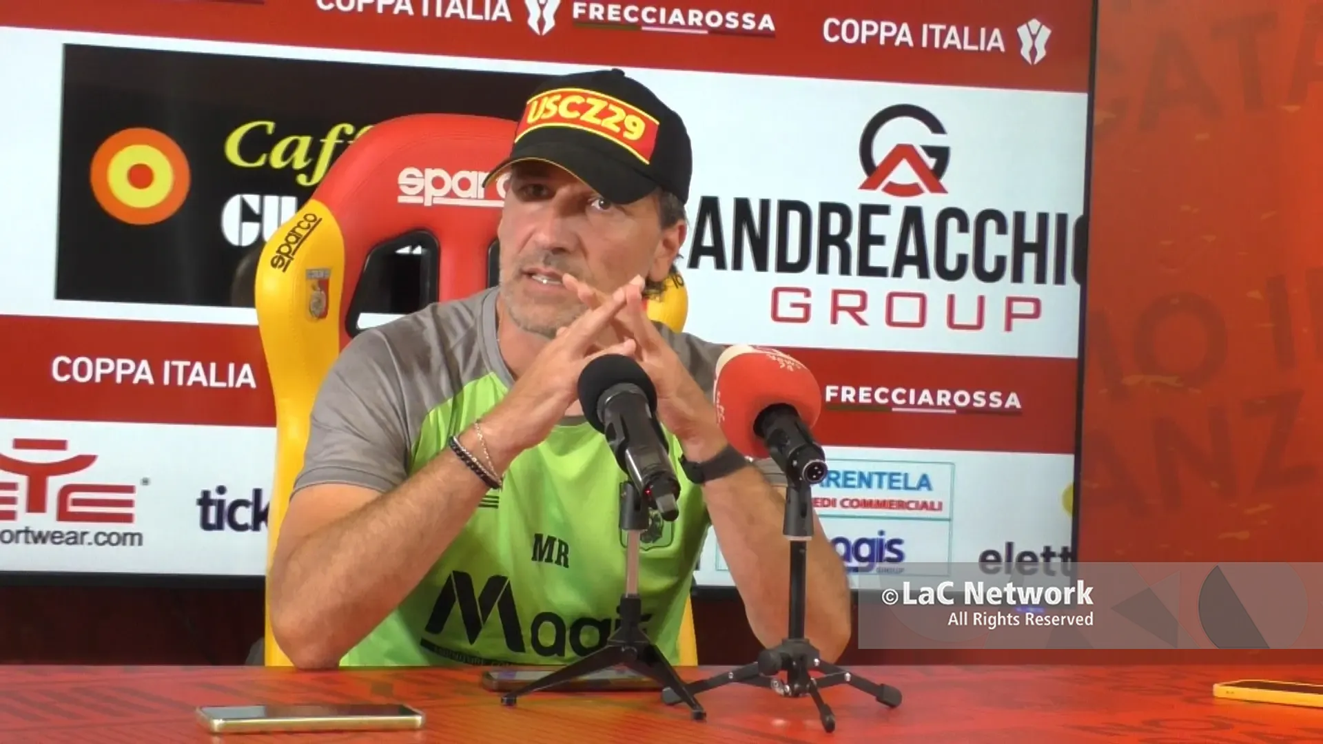 Catanzaro, domani la prima ufficiale di Gorgone:\u00A0«Non mi aspettavo questa diaspora, ma sono arrivati giocatori validi»\n