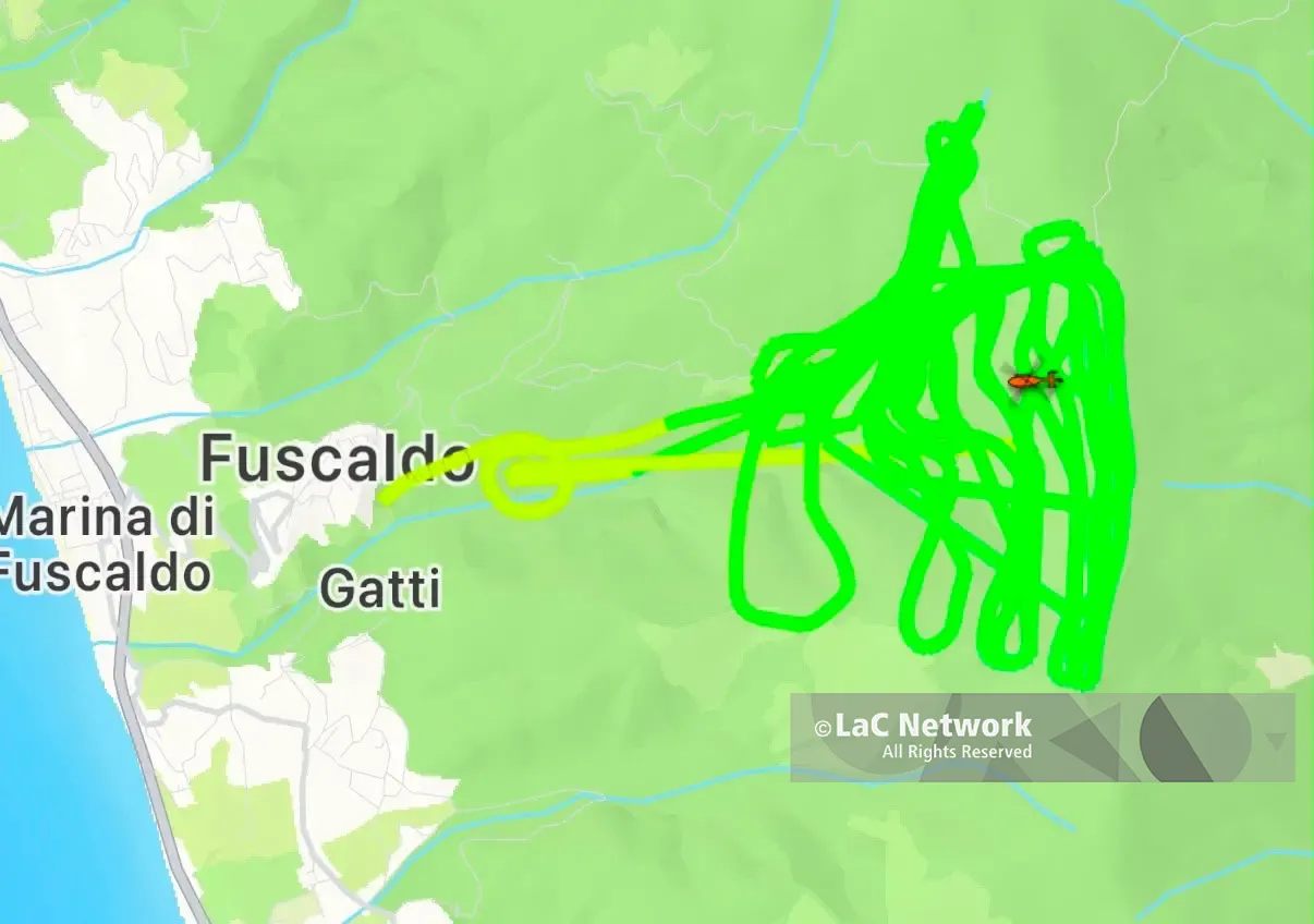 Ultraleggero\u00A0disperso, ricerche in corso anche sulle montagne di San Martino di Finita\n