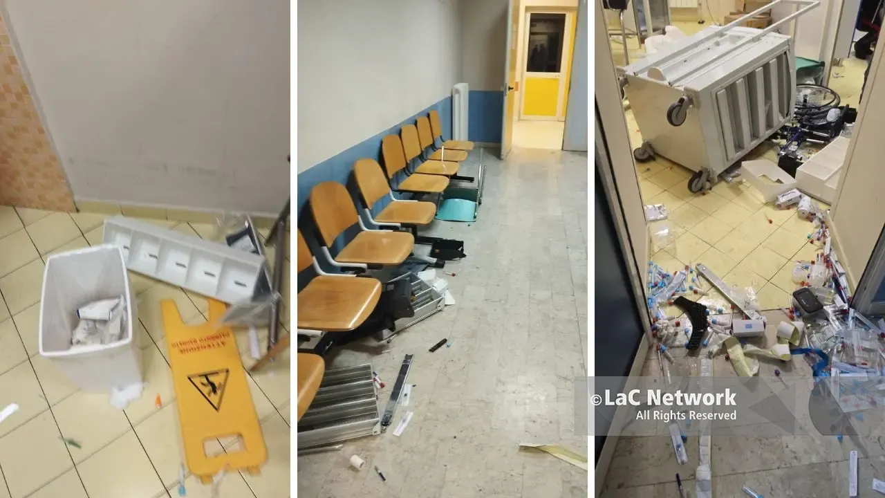 Cosenza, pregiudicato devasta il pronto soccorso e aggredisce un medico: bloccato con il taser\n