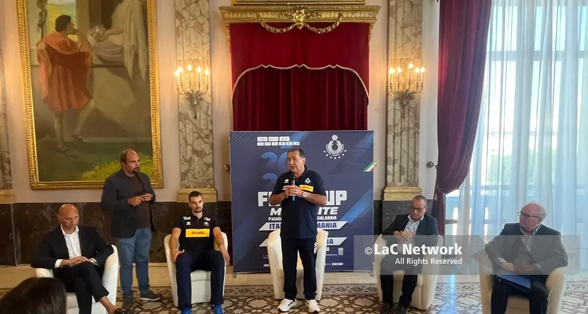 Gli Azzurri iridati del Volley, a Reggio Calabria per la Fipav Cup Men Elite: mercoledì al palaCalafiore la partita contro la Germania