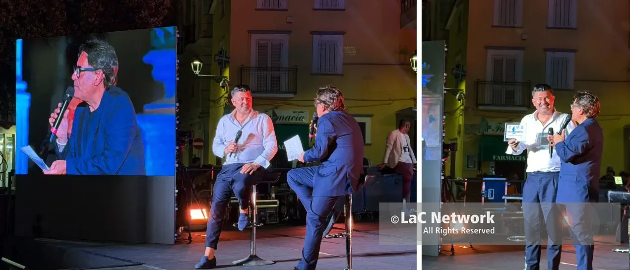Roberto Gallo, fondatore del Riva Restaurant di Falerna, premiato con la Vela d’Argento per il Turismo\n