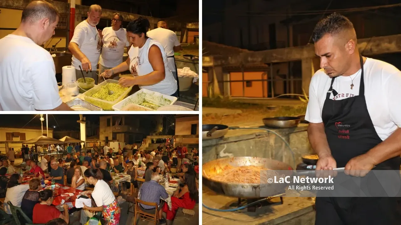 A tavola, tra tradizioni e musica: a Francica la serata conviviale “Portati u stavuccu”\n
