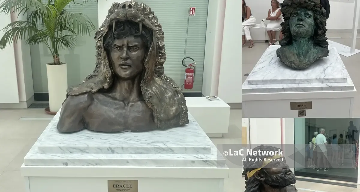 Sulle ali del mito viaggia la storia antica e identitaria della Magna Grecia, Rara Avis di Antonio Affidato in mostra al museo archeologico di Reggio\n\n\n