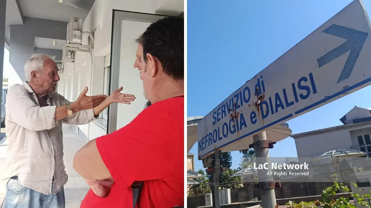 Dialisi a Tropea, rientra la protesta dopo l’arrivo di un medico (e dei carabinieri): «Succederà di nuovo, che aspettano Asp e Regione a muoversi?»\n