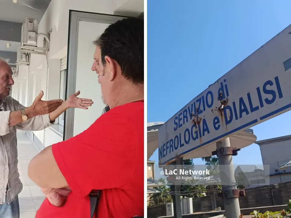 Dialisi a Tropea, rientra la protesta dopo l’arrivo di un medico (e dei carabinieri): «Succederà di nuovo, che aspettano Asp e Regione a muoversi?»