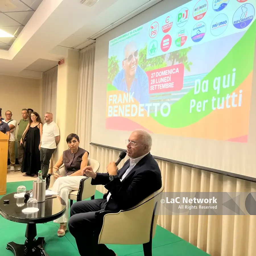 Suppletive Reggio, il candidato progressista Frank Benedetto si presenta e punta sulle Case di Comunità:\u00A0«Finanziate ma non attivate»