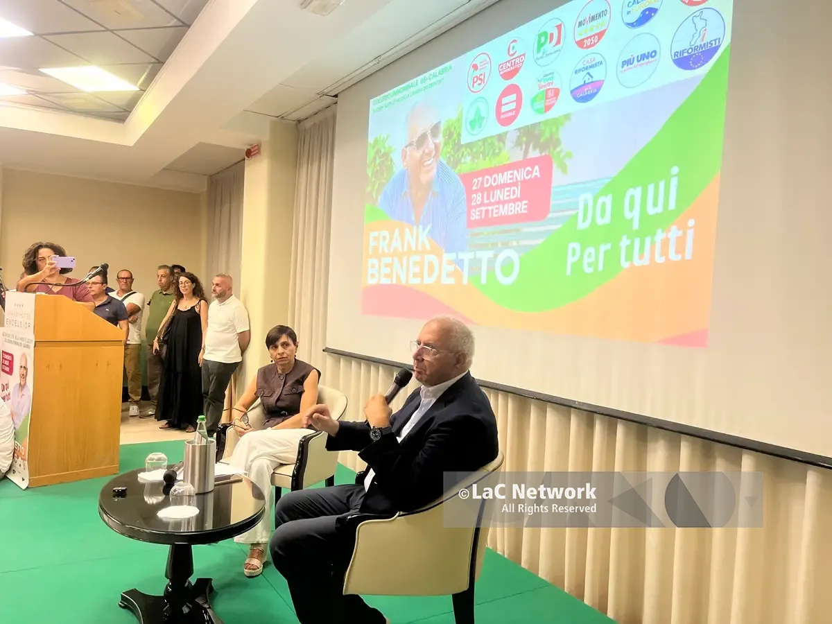 Suppletive Reggio, il candidato progressista Frank Benedetto si presenta e punta sulle Case di Comunità:\u00A0«Finanziate ma non attivate»