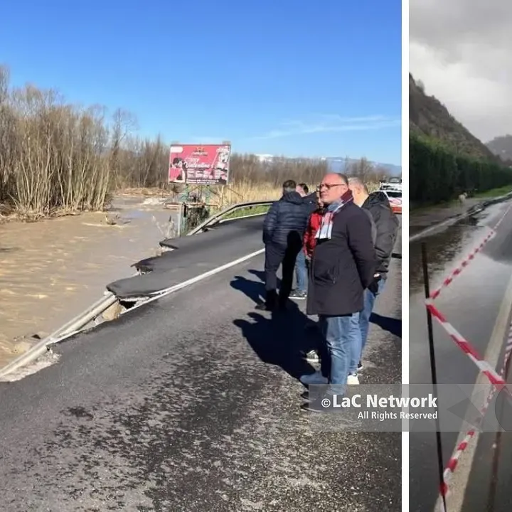 A Zumpano fiume pieno\u00A0di tronchi, la Calabria aspetta ancora la prevenzione. Tansi: «Cosa stiamo aspettando»\n