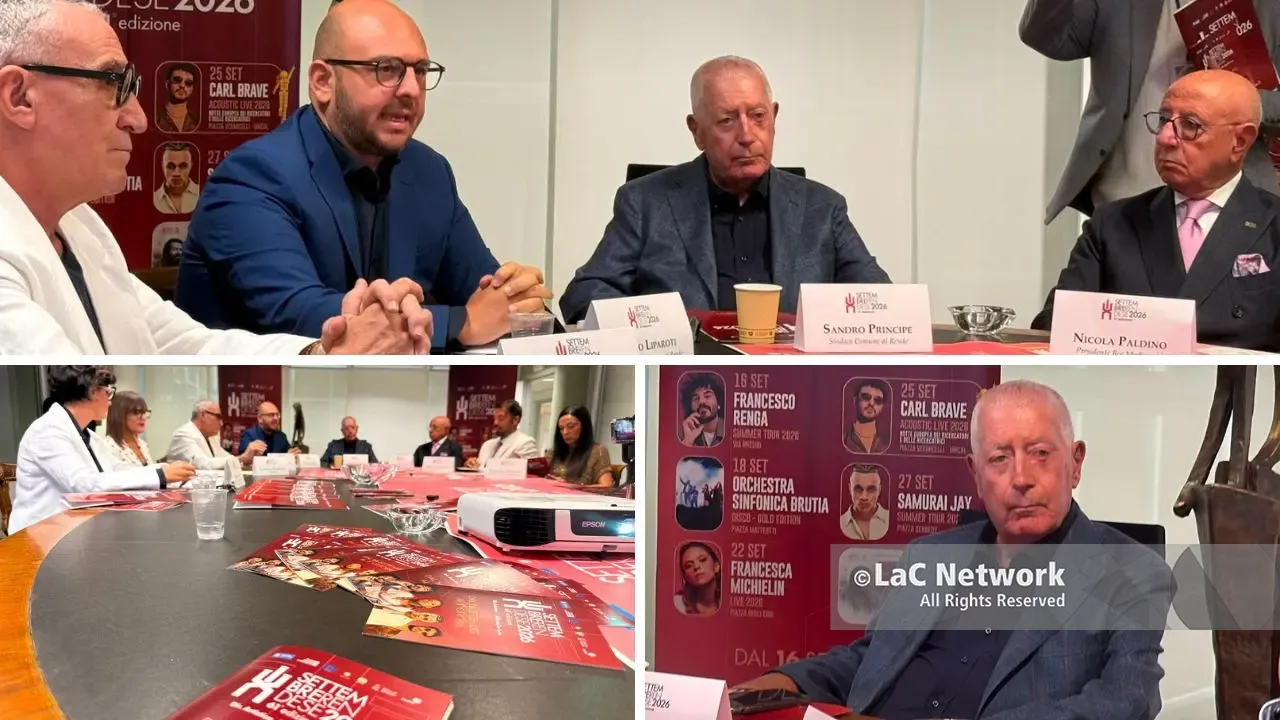 La conferenza stampa di presentazione dell\\'edizione 2026 del Settembre Rendese