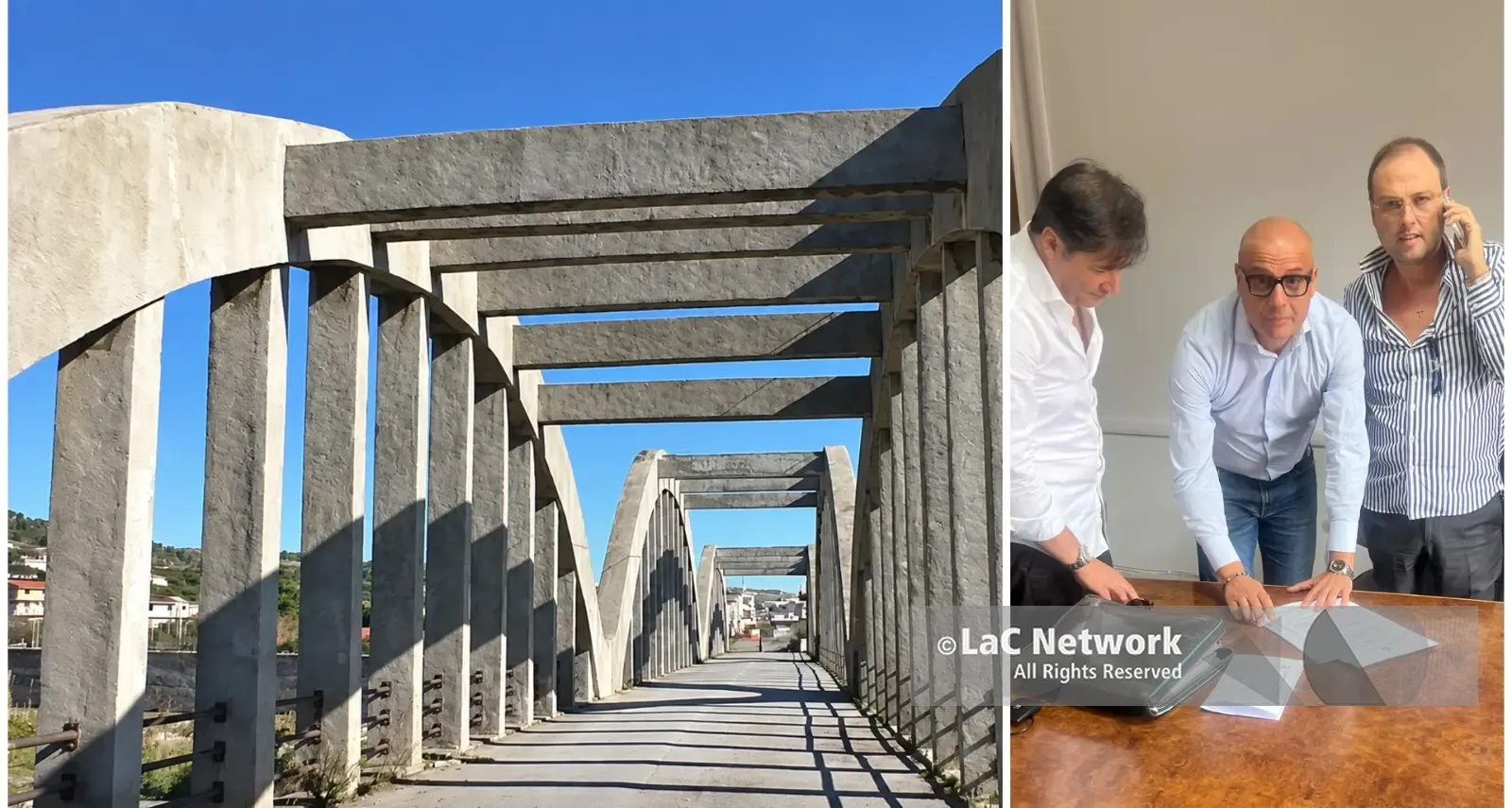 Ponte di Pilati, firmato il contratto per i lavori: a Melito Porto Salvo il cantiere è ormai alle porte\n