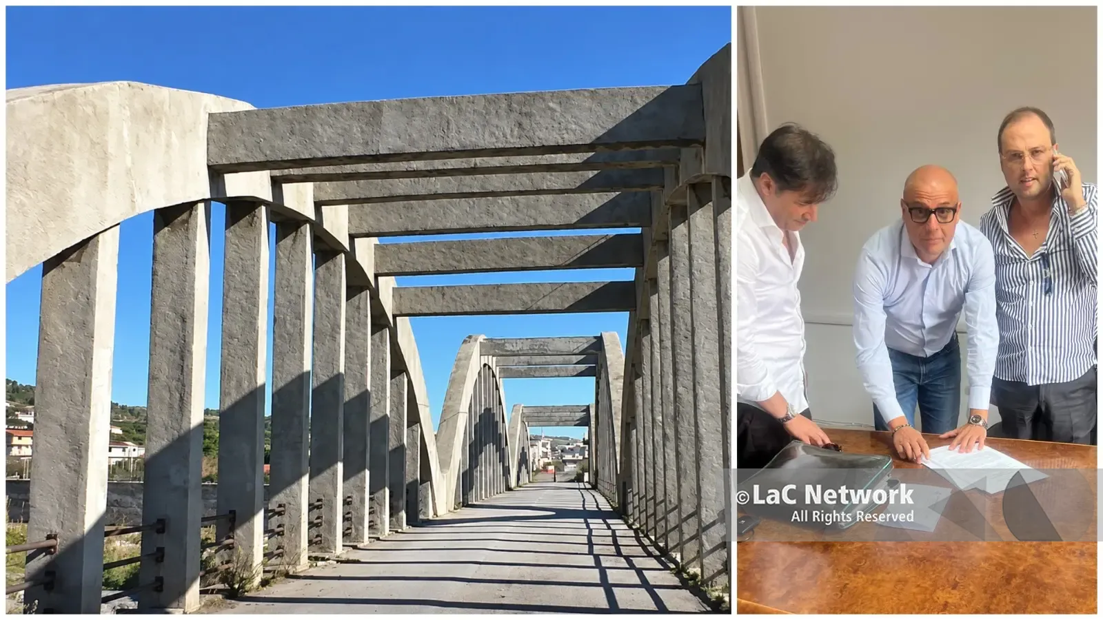Ponte di Pilati, firmato il contratto per i lavori: a Melito Porto Salvo il cantiere è ormai alle porte\n