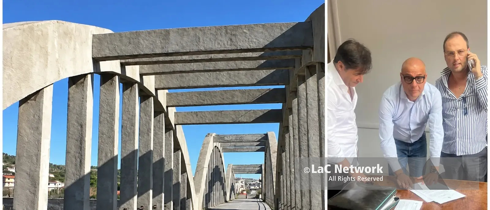 Ponte di Pilati, firmato il contratto per i lavori: a Melito Porto Salvo il cantiere è ormai alle porte\n