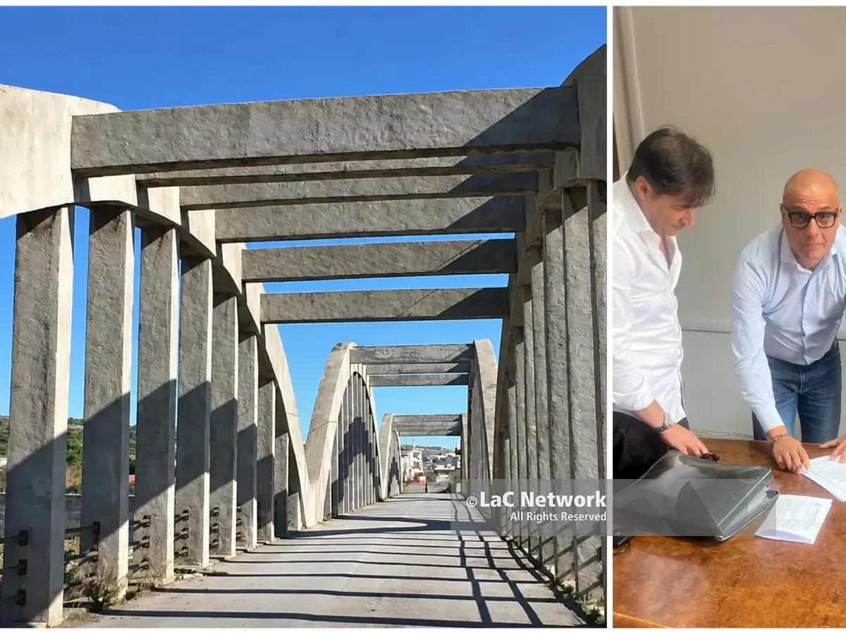 Ponte di Pilati, firmato il contratto per i lavori: a Melito Porto Salvo il cantiere è ormai alle porte