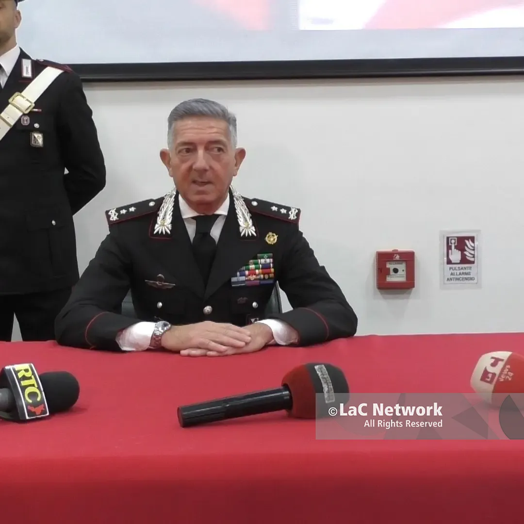 <p>Legione carabinieri, il generale Sciuto saluta la Calabria: «Liberare questa terra dagli stereotipi e dal malaffare è una missione che continua»</p>