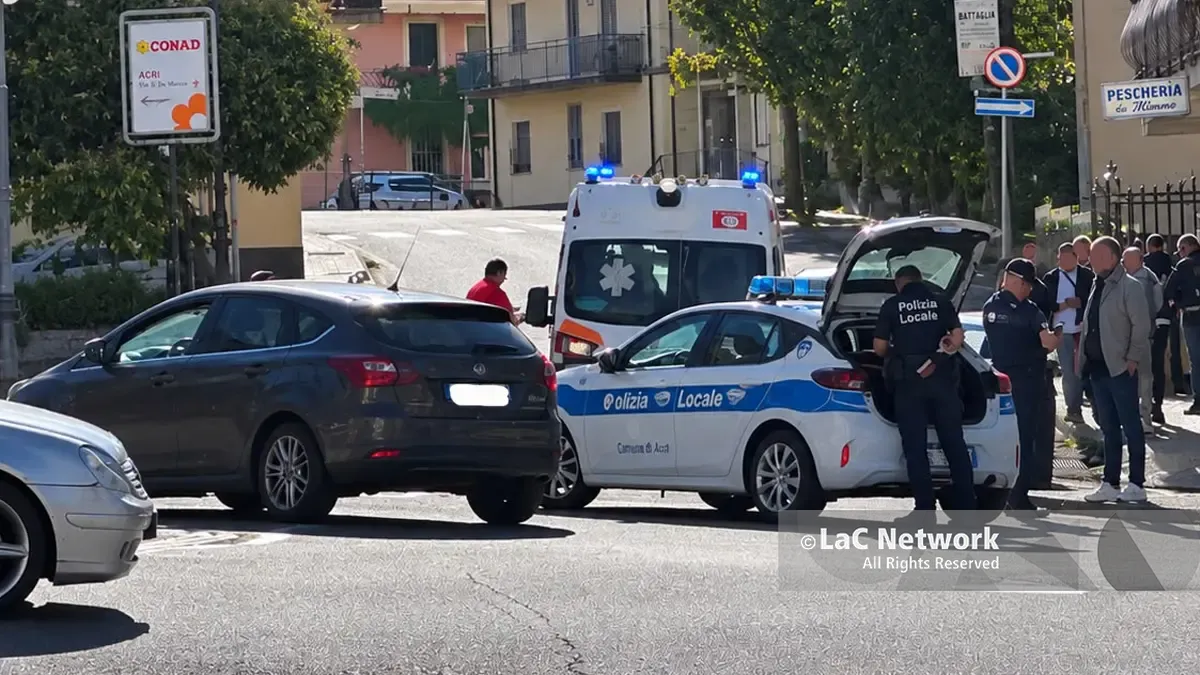 Il luogo dell\\'incidente ad Acri