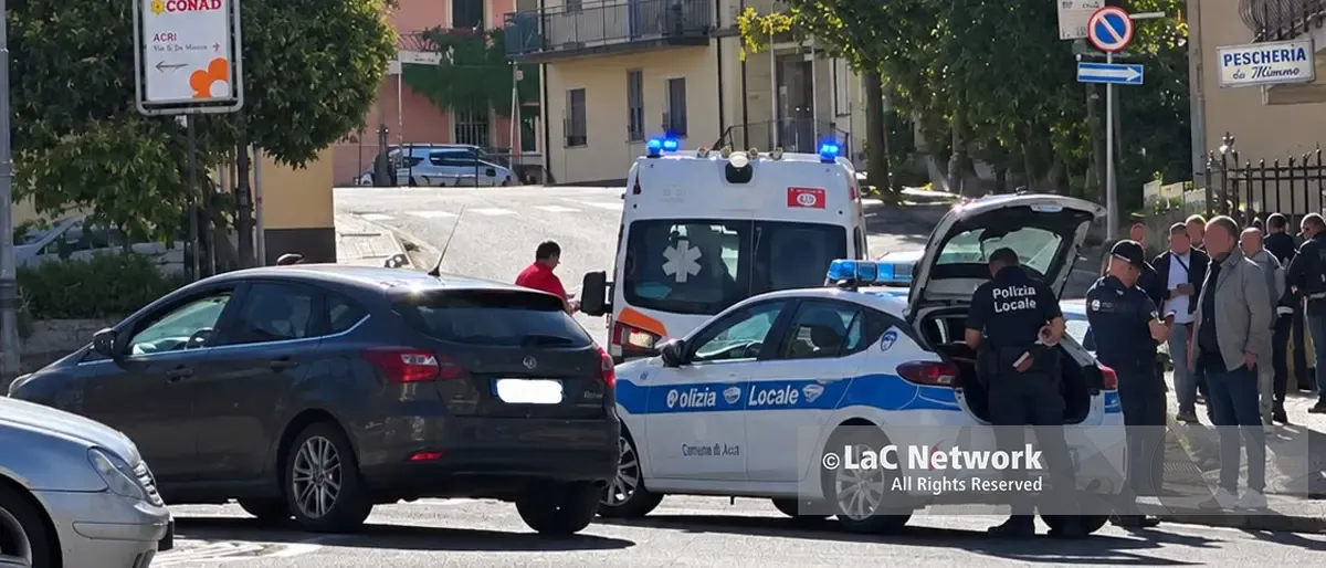Acri, giovane donna investita in centro. Trasportata a Cosenza in elisoccorso\n