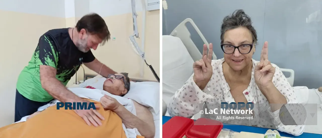 La vibonese Maria Francesca raggiunge il primo traguardo, 70 chili in meno rispetto ai 200 iniziali: «Voglio tornare a camminare»\n