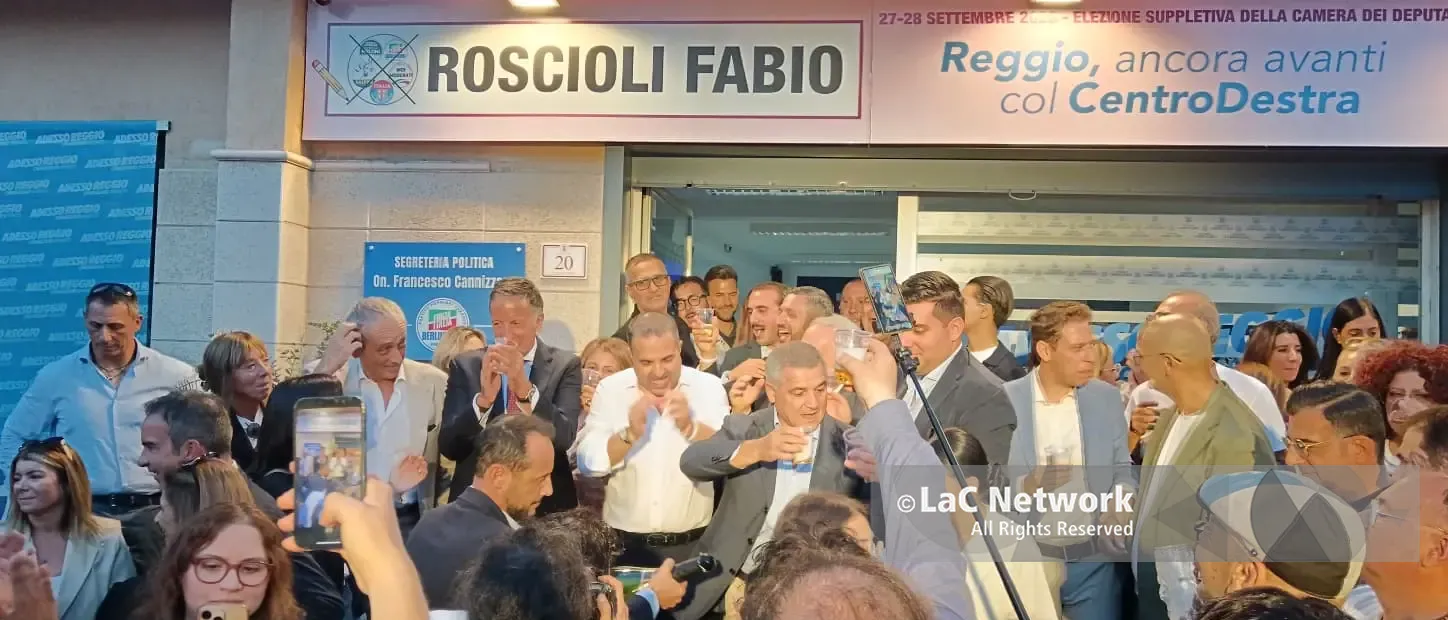 Suppletive a Reggio, il centrodestra rivendica la vittoria di Roscioli e rilancia il modello dell’unità verso le prossime sfide\n