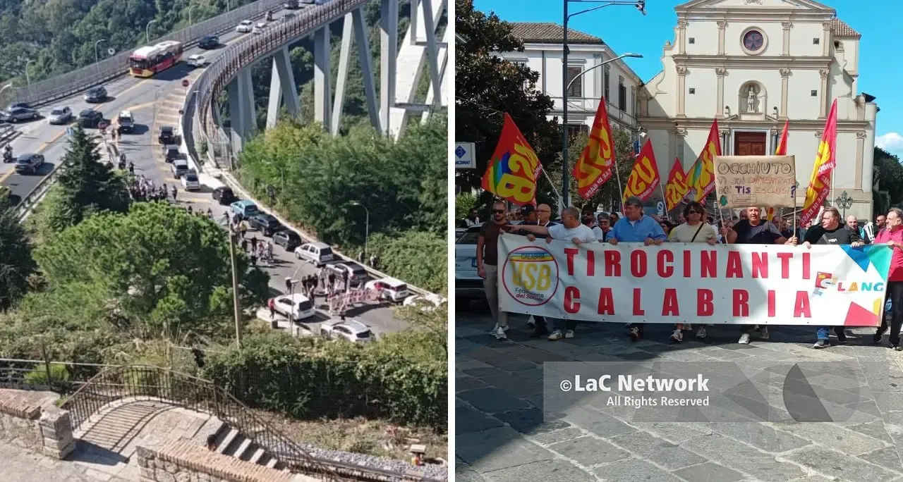 Tis, protesta dei tirocinanti a Catanzaro: «La Regione garantisca un futuro a tutti, nessuno venga lasciato indietro»\n