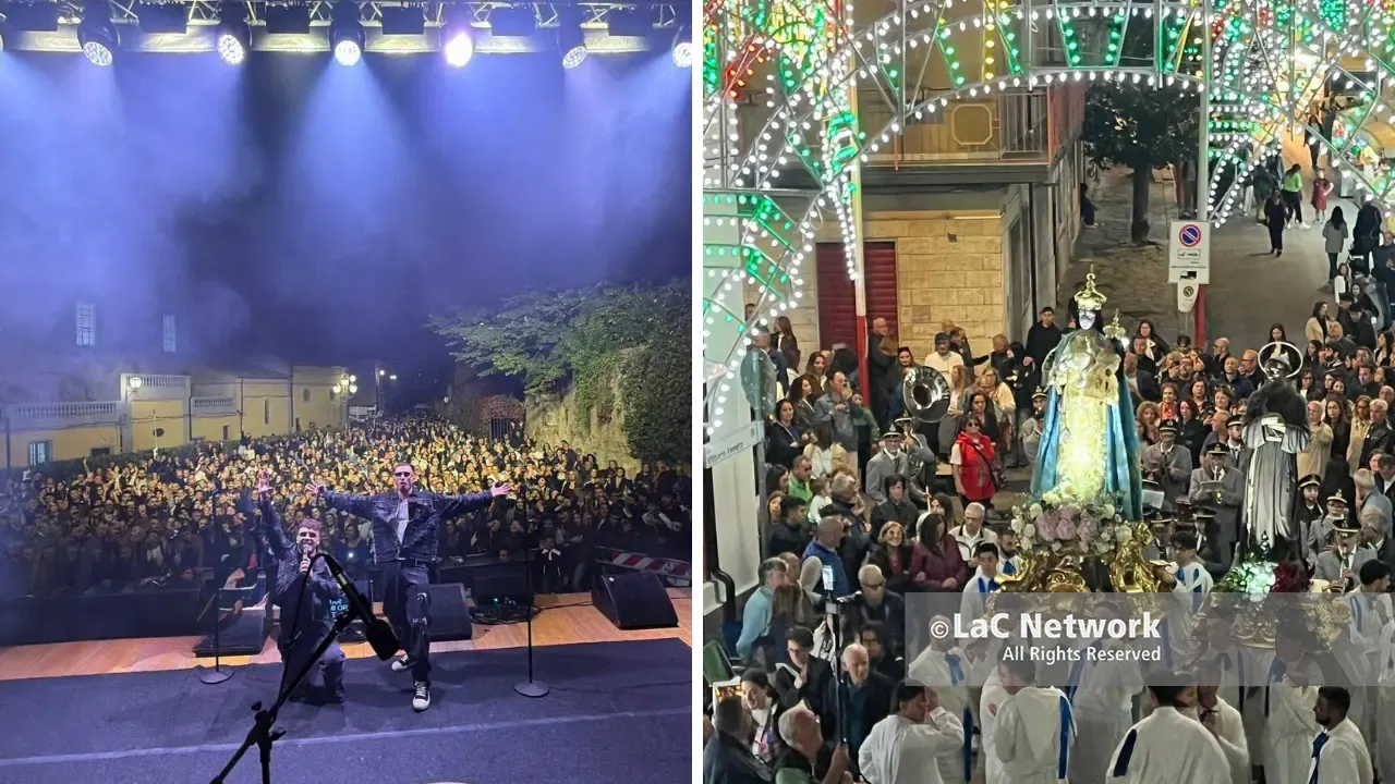 Vibo riabbraccia la Madonna del Rosario: folla al concerto e grande partecipazione alla processione\n