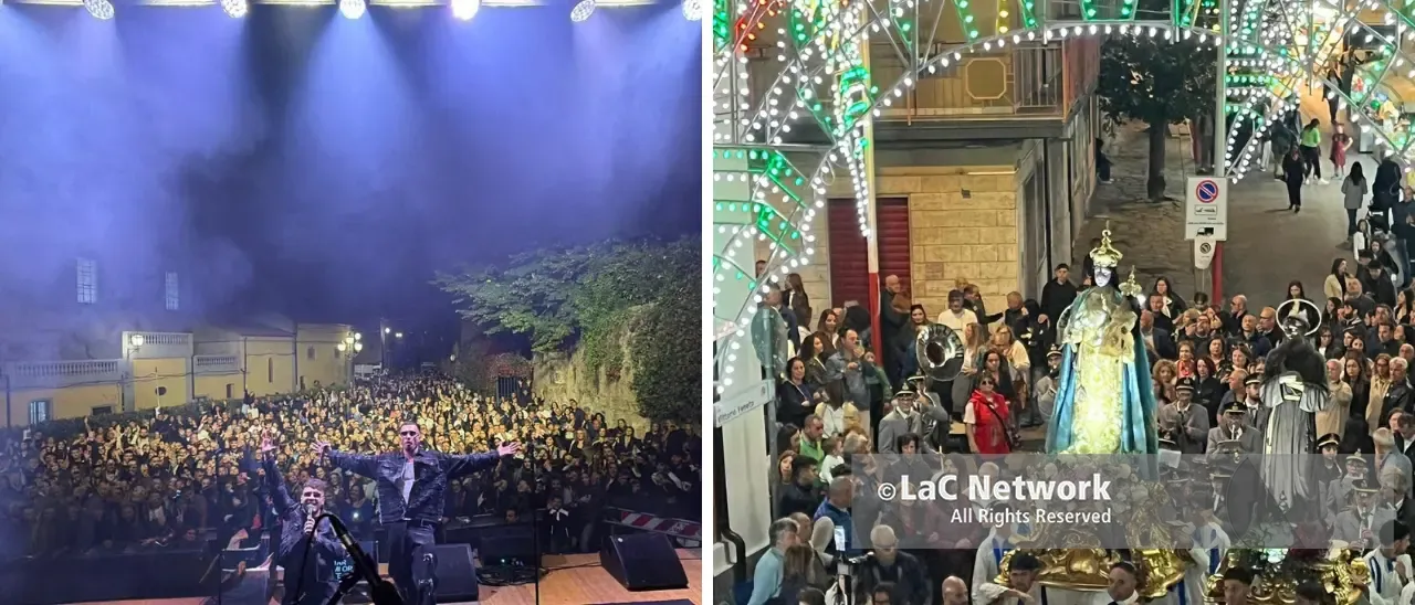 Vibo riabbraccia la Madonna del Rosario: folla al concerto e grande partecipazione alla processione\n