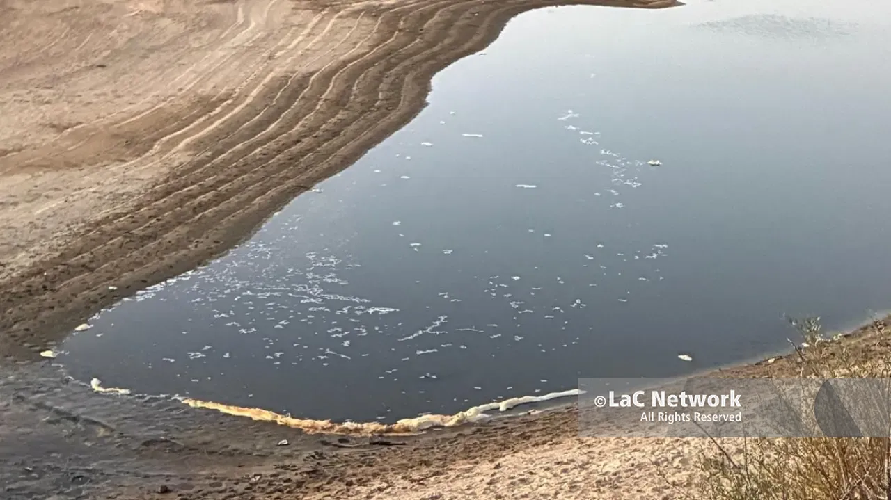 Lago Cecita, sospetto sversamento di materiale inquinante\u00A0\n