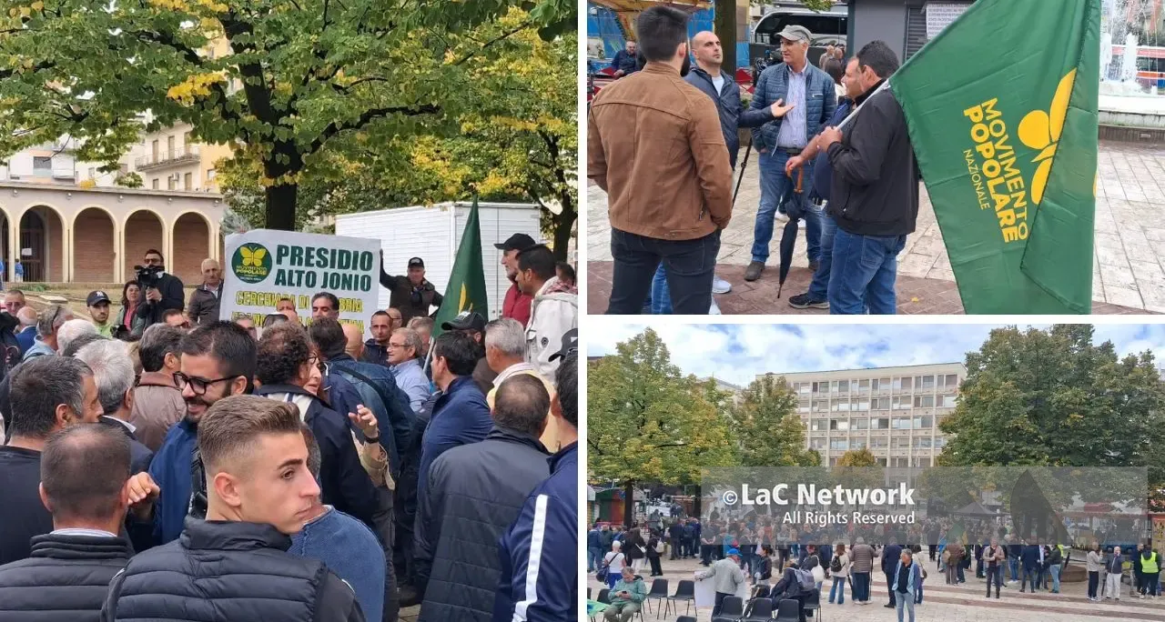 «Occhiuto e Gallo smettano di pensare ai reel»: a Cosenza la rabbia di agricoltori e cittadini contro il caro vita\n