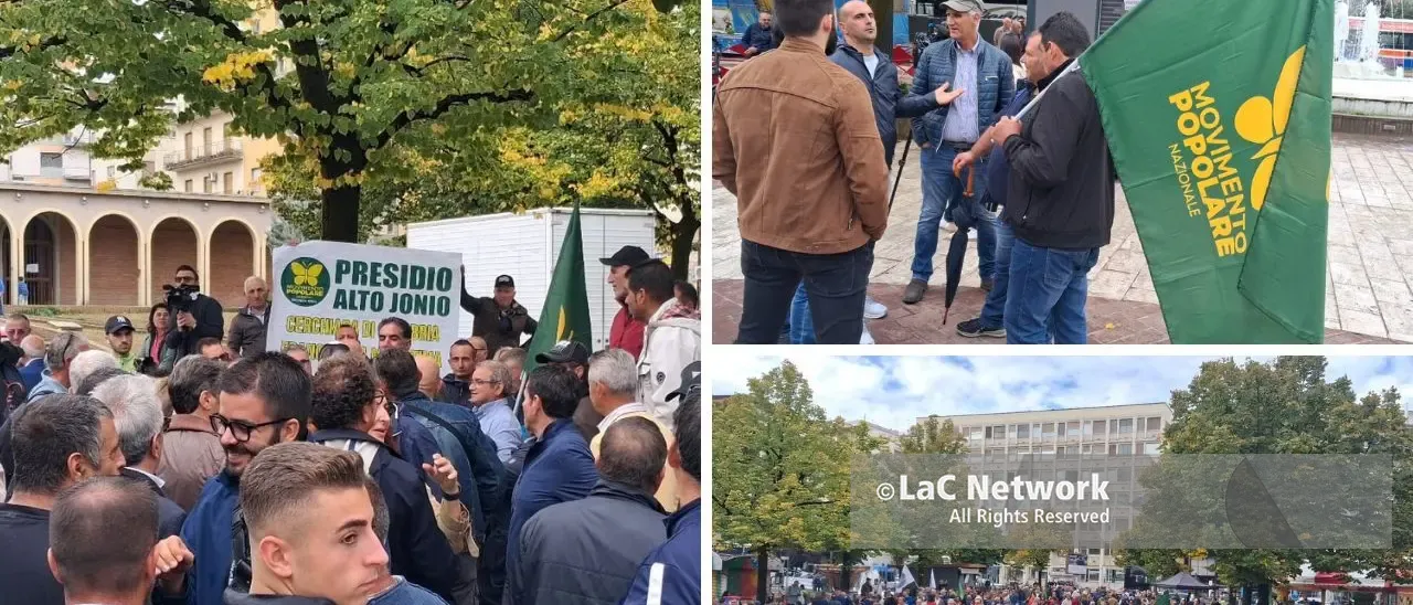 «Occhiuto e Gallo smettano di pensare ai reel»: a Cosenza la rabbia di agricoltori e cittadini contro il caro vita\n