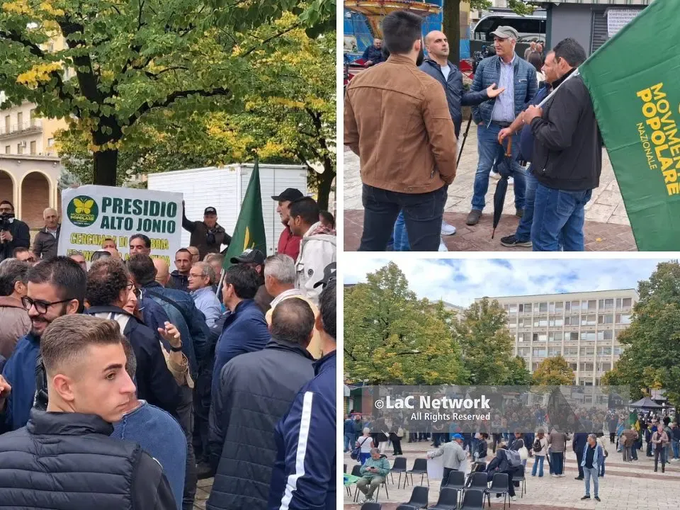 «Occhiuto e Gallo smettano di pensare ai reel»: a Cosenza la rabbia di agricoltori e cittadini contro il caro vita