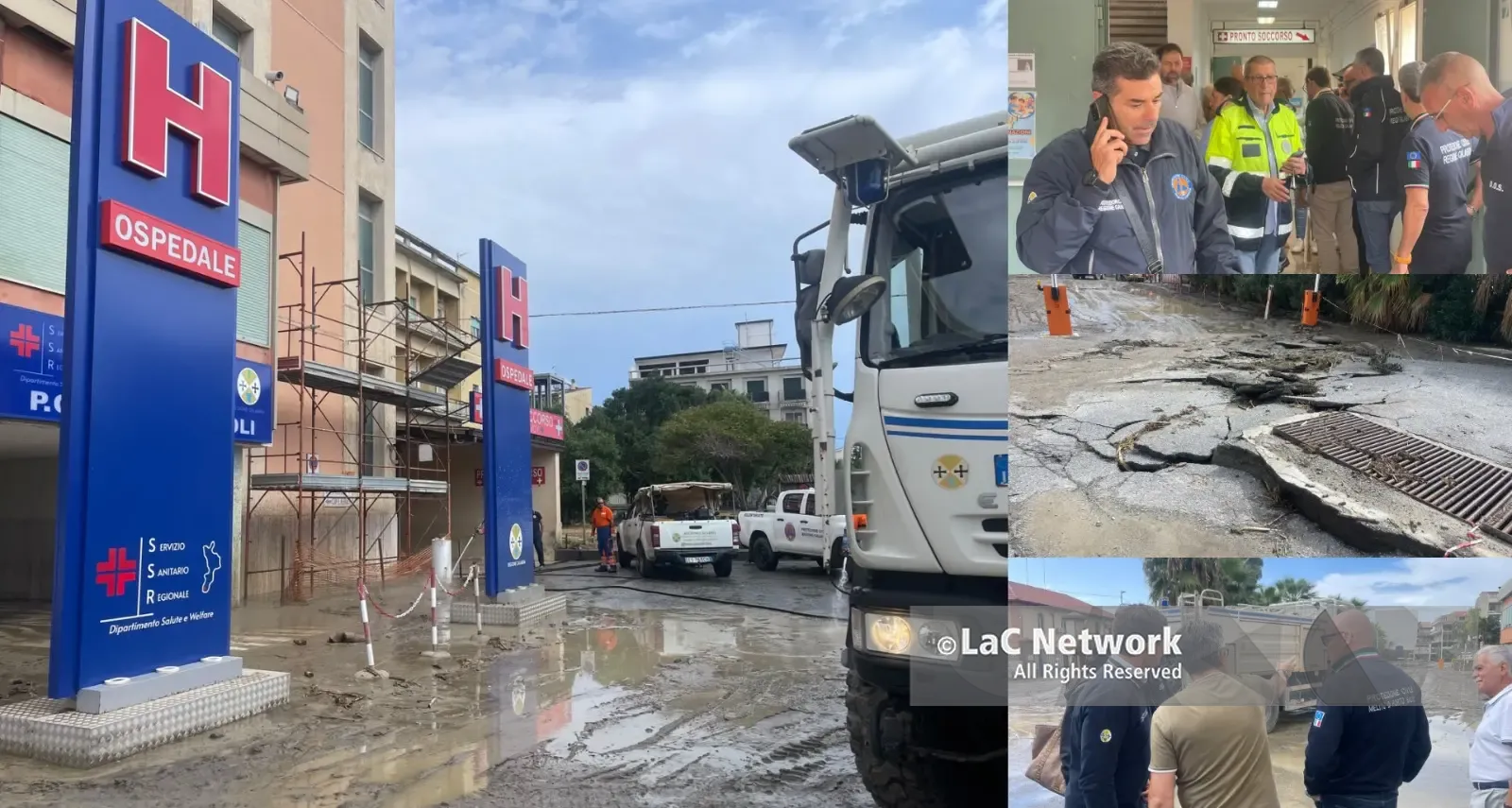 Melito, liberato il Pronto Soccorso sommerso dal fango. Restituita piena operatività in tempi record\n