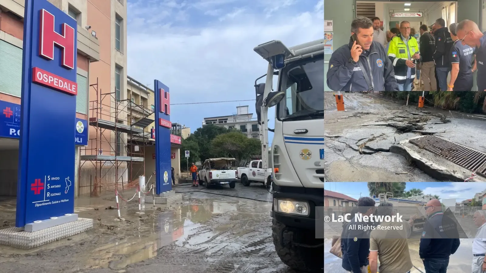 Melito, liberato il Pronto Soccorso sommerso dal fango. Restituita piena operatività in tempi record\n